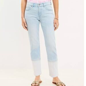 LOFT “The Girlfriend” Women's Light Indigo Wash Jeans